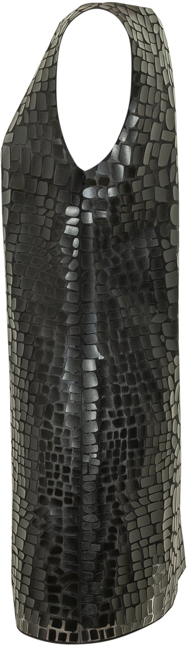 Dsquared2 Uptown Croco Dress Zwart