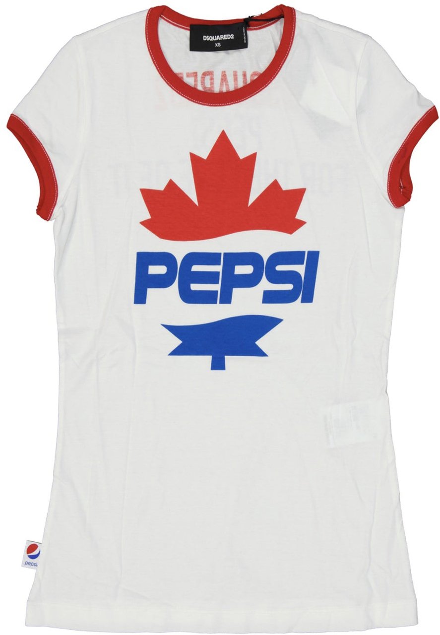 Dsquared2 Dsquared2 Cottn Logo T-Shirt Wit