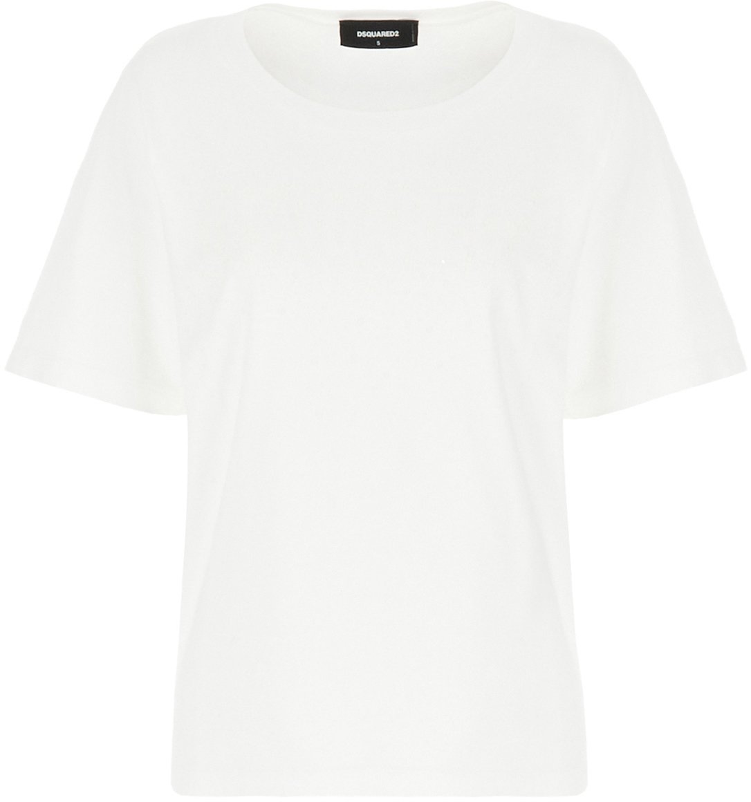 Dsquared2 Dsquared2 White cotton t-shirt Wit