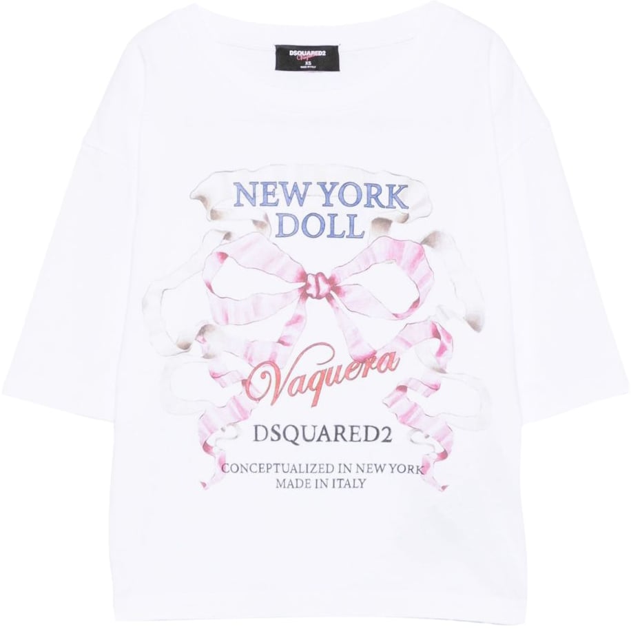 Dsquared2 T-Shirts And Polos White Wit