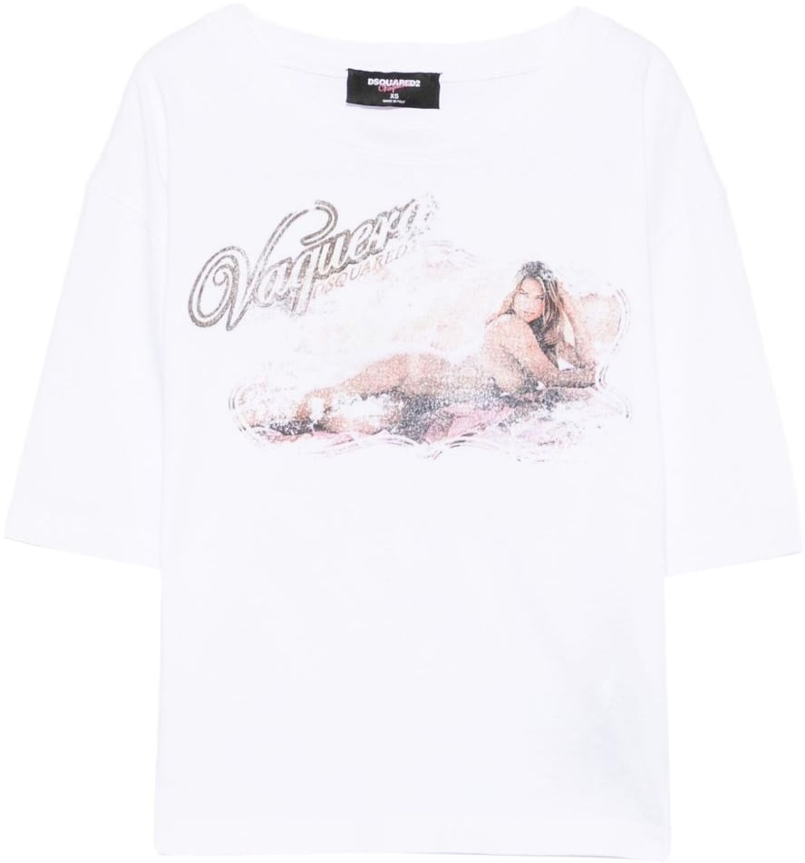 Dsquared2 T-Shirts And Polos White Wit