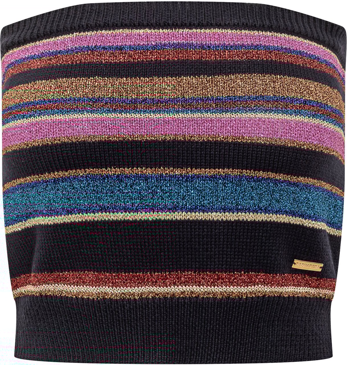 Dsquared2 Dsquared2 Top Bandeau a Righe Multicolor Divers