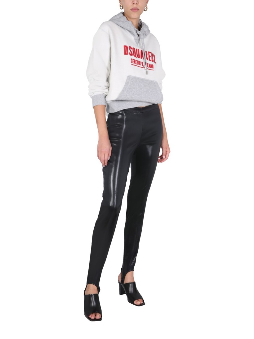 Dsquared2 Sport Track Leggings Zwart