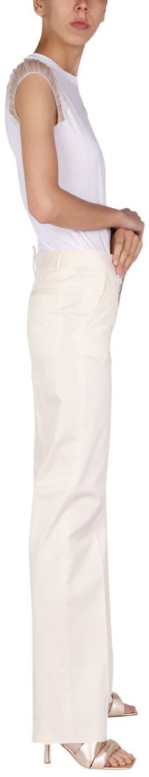 Dsquared2 Tailored Straight Leg Pants With Hook Neutraal