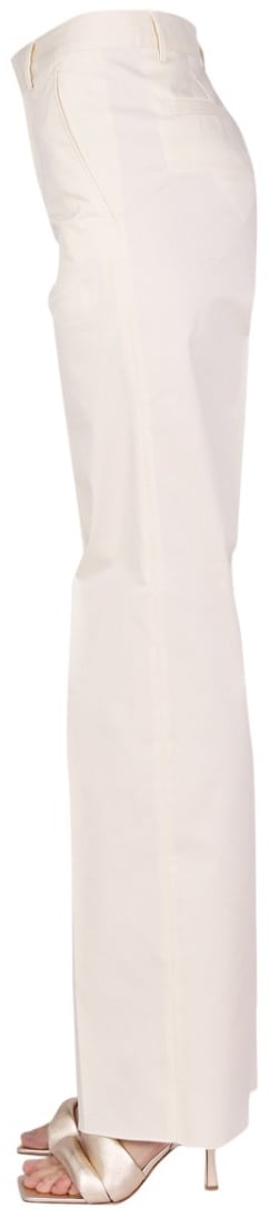 Dsquared2 Tailored Straight Leg Pants With Hook Neutraal