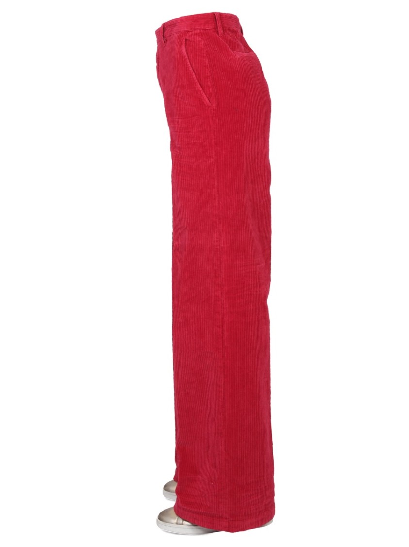 Dsquared2 Wide Leg Pants Rood