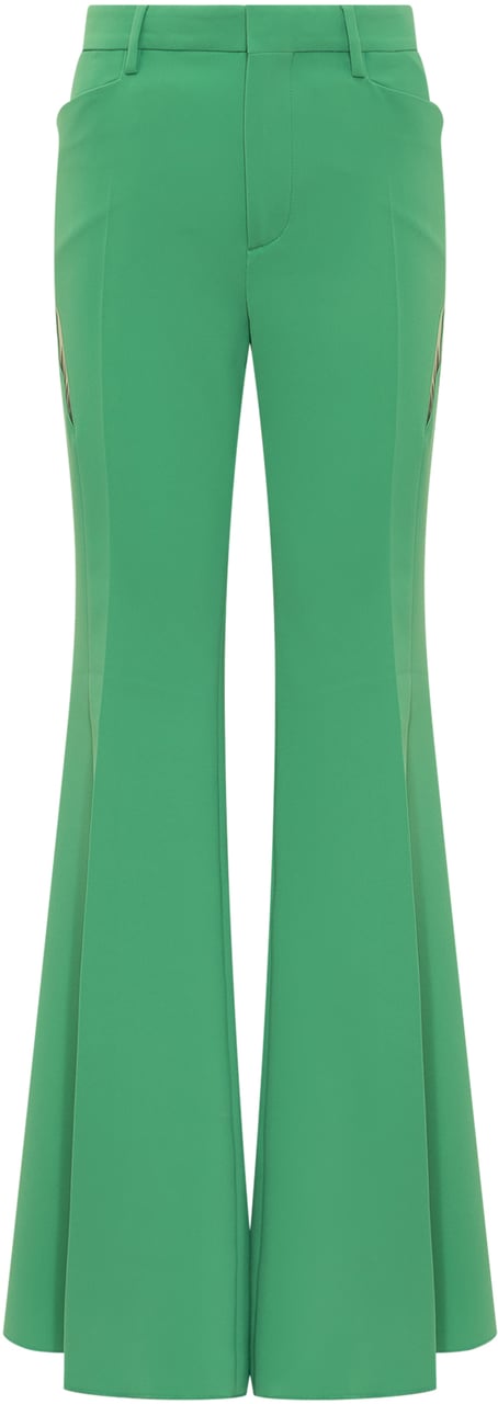Dsquared2 Pantaloni Super Flared Groen