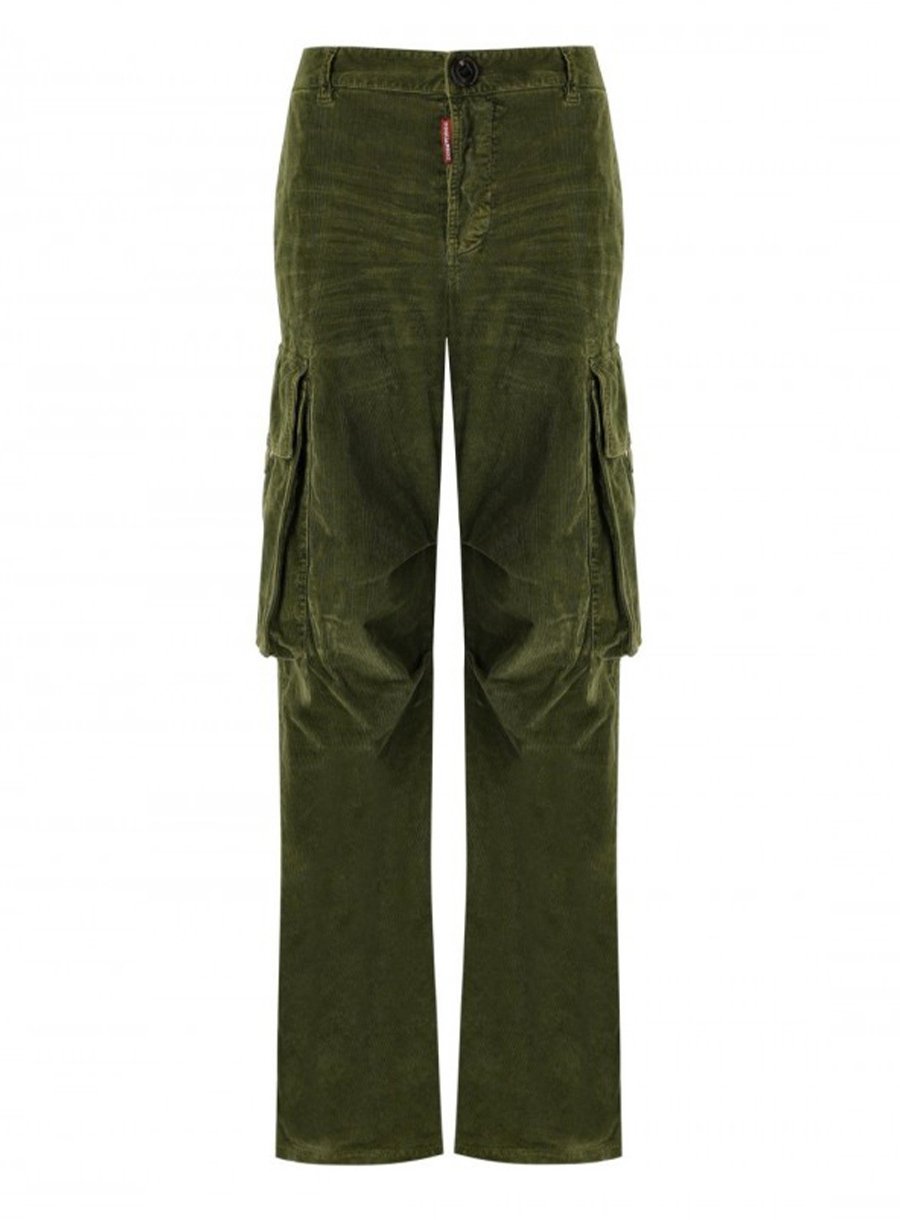 Dsquared2 Trousers Green Groen