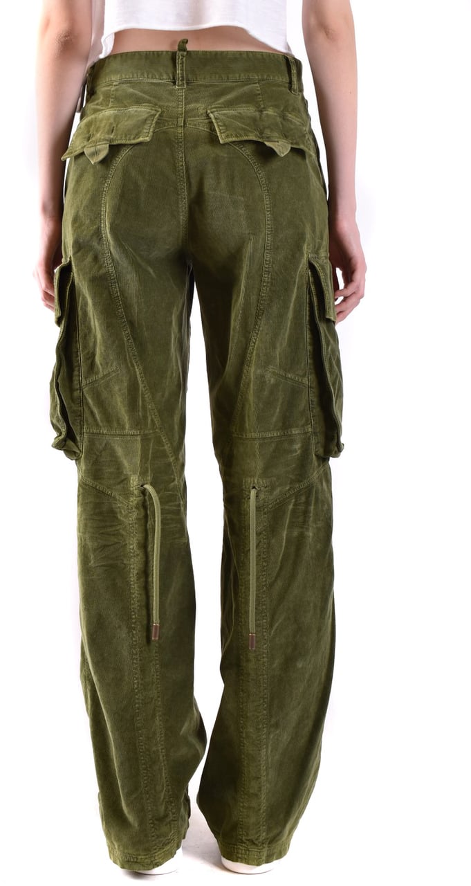 Dsquared2 Trousers Green Groen