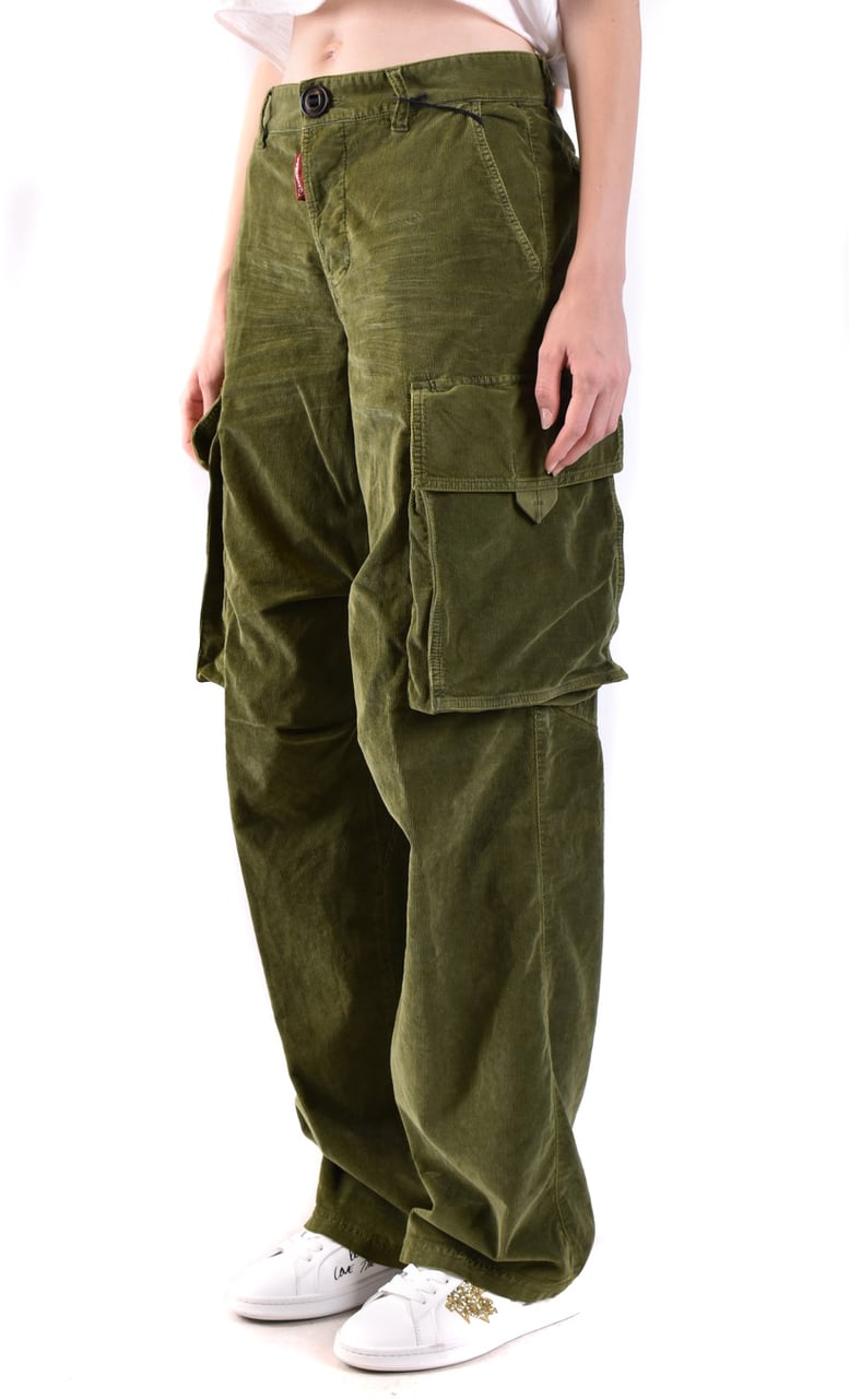 Dsquared2 Trousers Green Groen