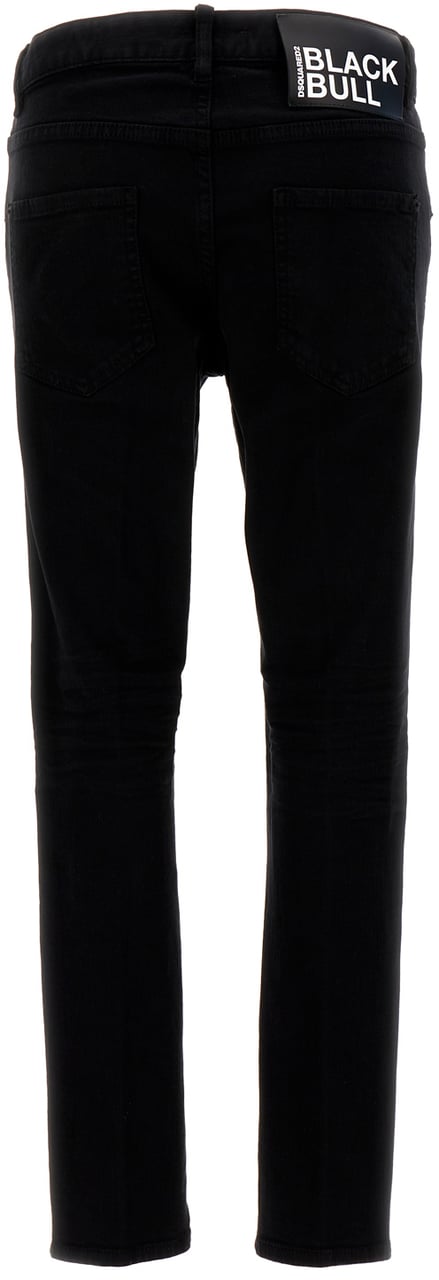 Dsquared2 Dsquared2 Black stretch denim Cool Girl jeans Zwart