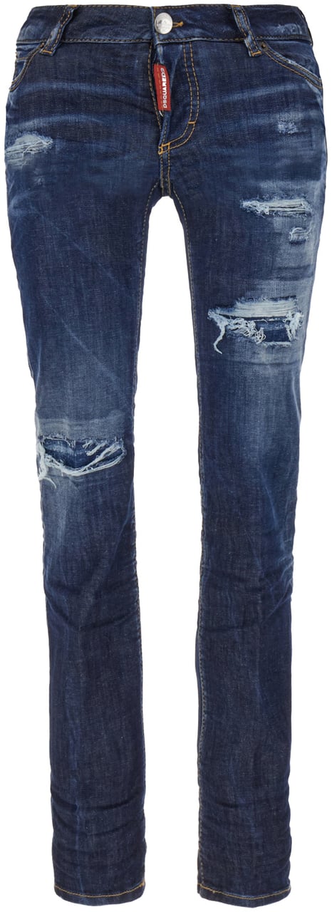 Dsquared2 Dsquared2 Stretch denim blend Jennifer jeans Blauw