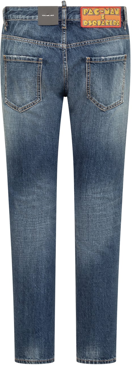 Dsquared2 Pac-Man x Dsquared2 Jeans Blauw