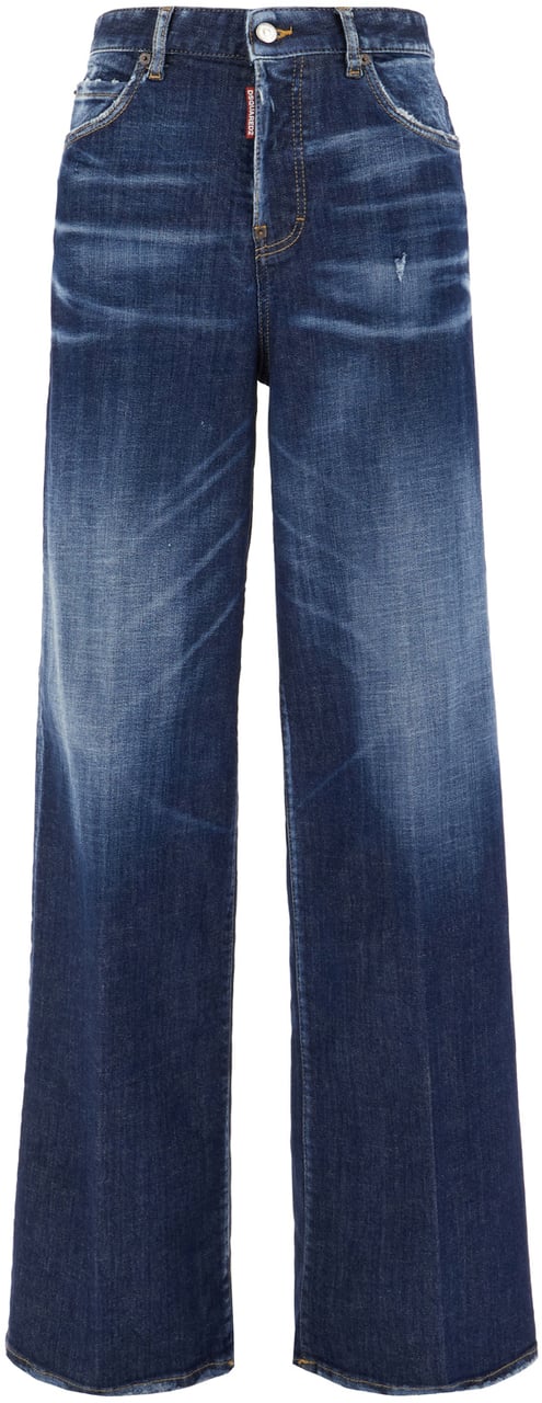 Dsquared2 Dsquared2 Stretch denim blend jeans Blauw