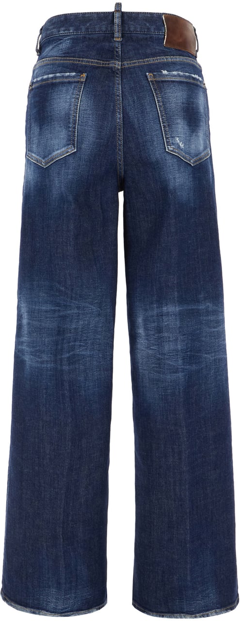 Dsquared2 Dsquared2 Stretch denim blend jeans Blauw