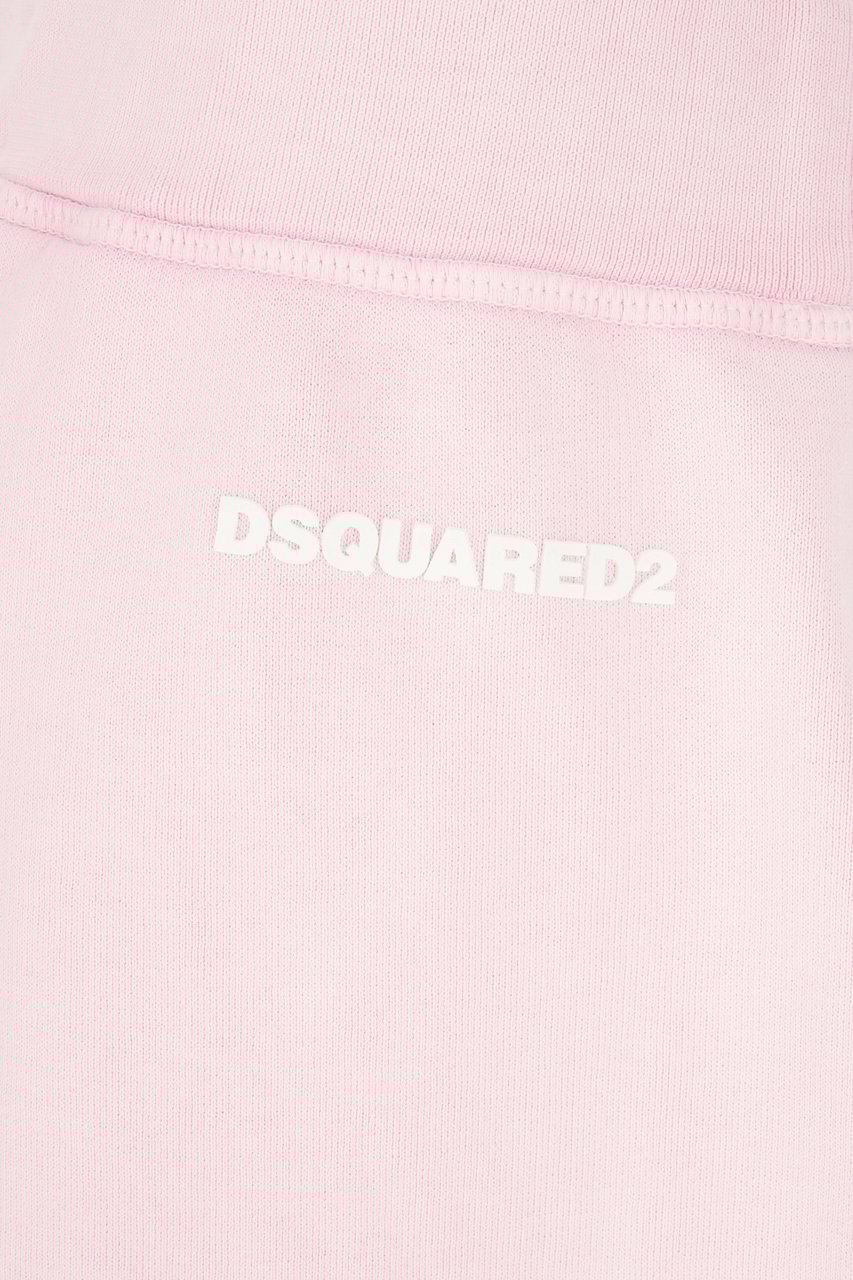 Dsquared2 Dsquared2 Pink cotton bermuda shorts Roze