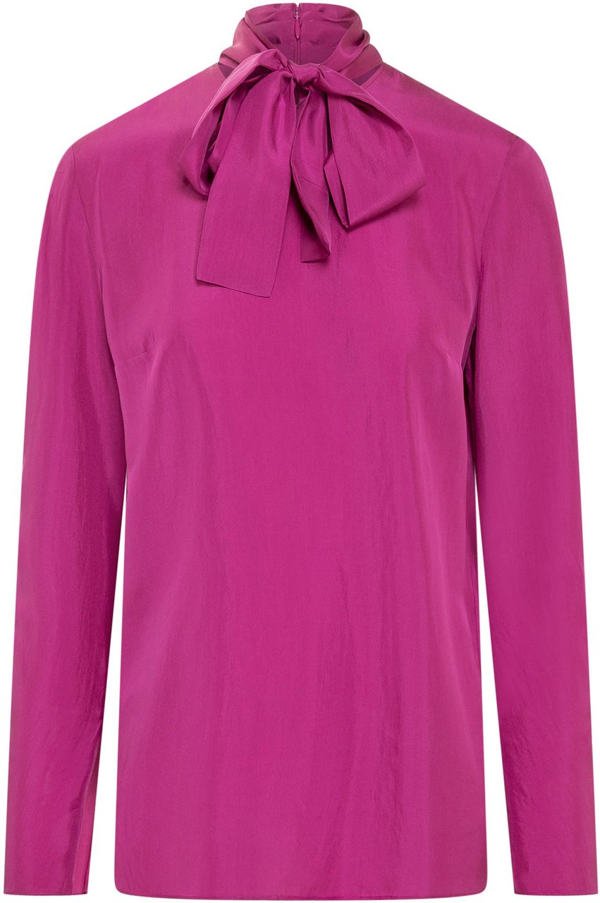 Dsquared2 Camicia con Fiocco Paars