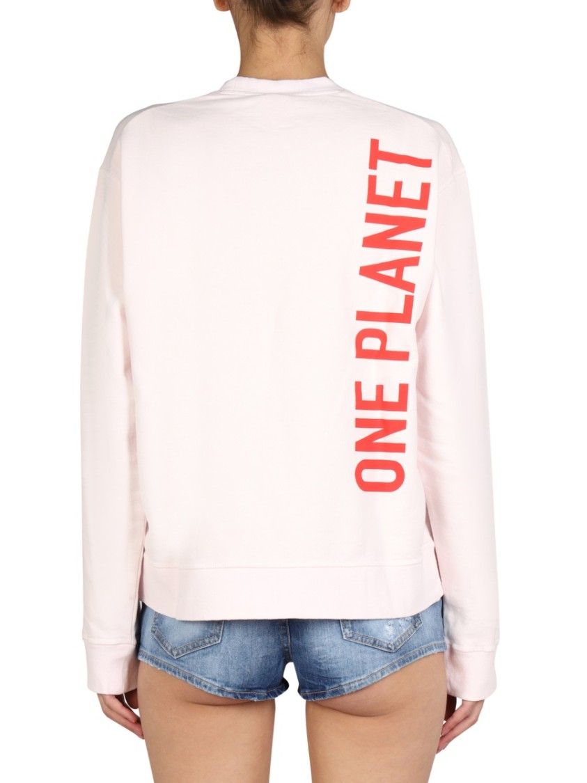 Dsquared2 Logo Print Sweatshirt Neutraal