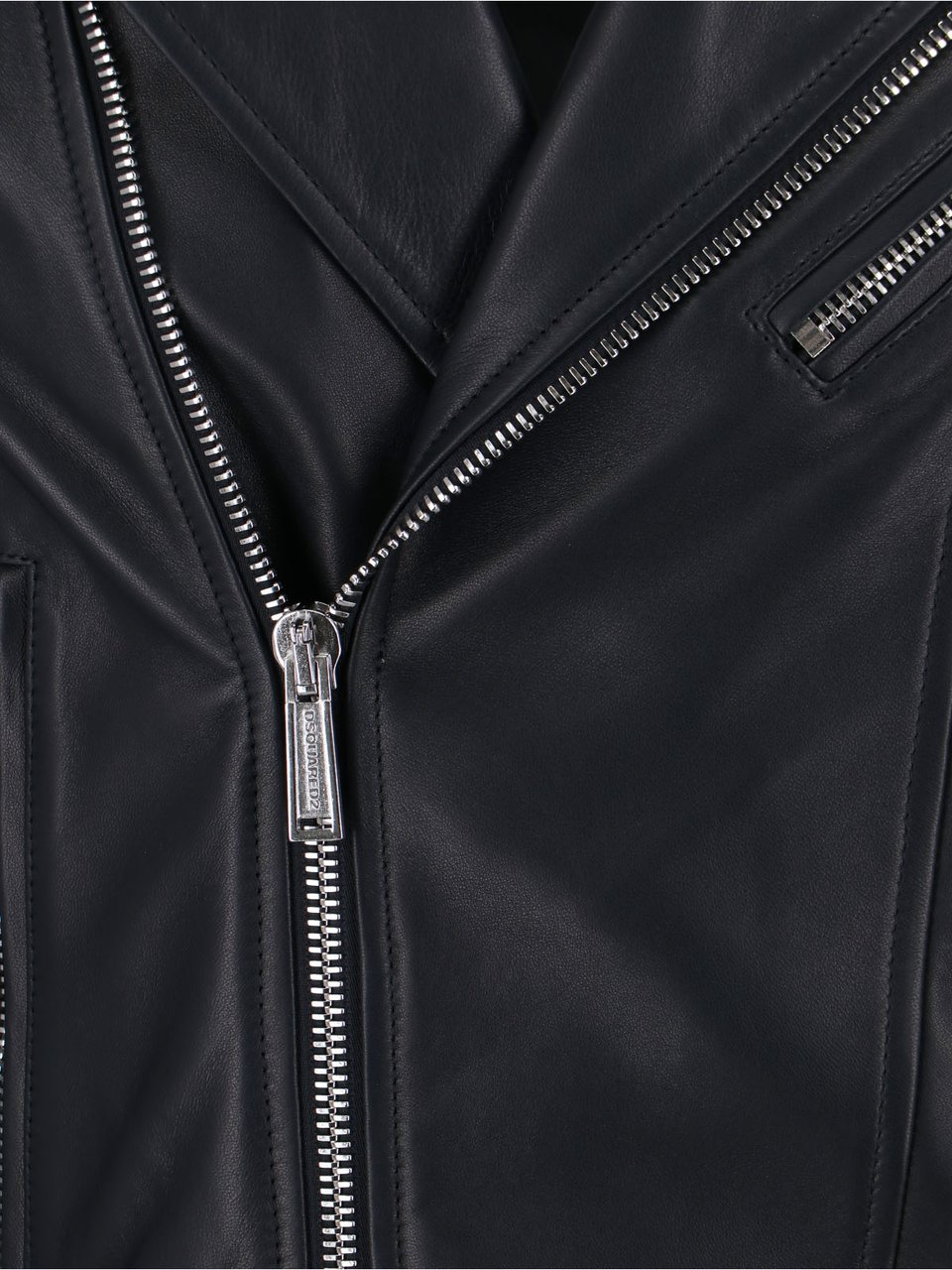 Dsquared2 'Biker' Jacket – Black Zwart