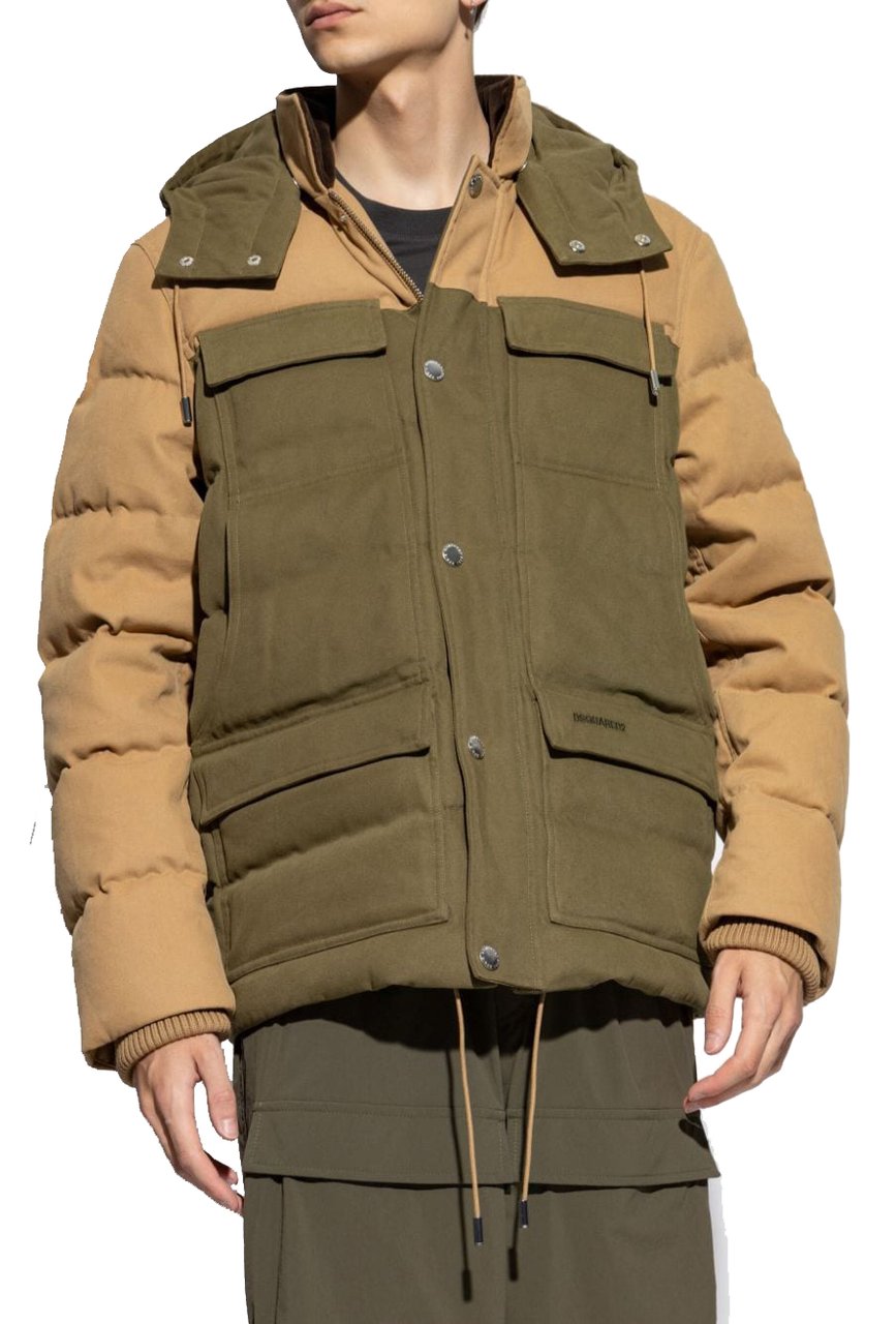 Dsquared2 Coats Kaki Bruin