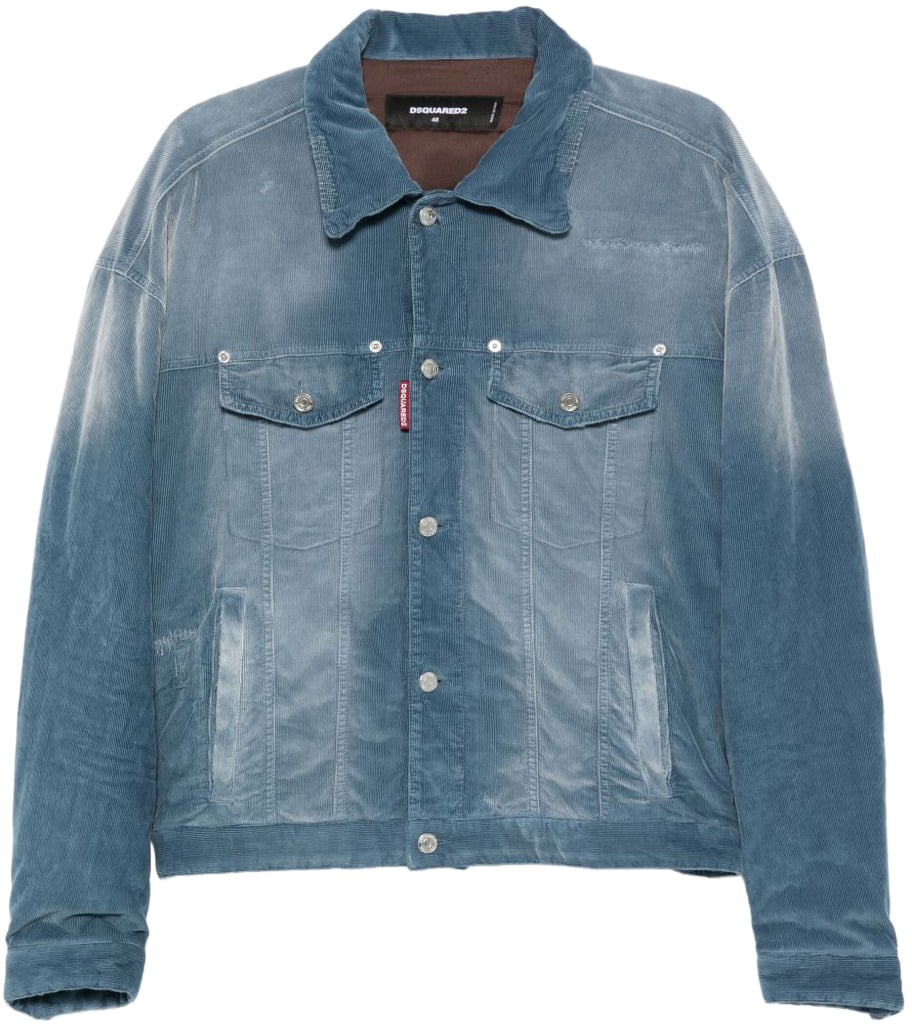Dsquared2 Jackets Denim Blauw