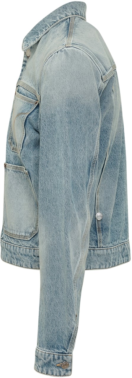 Dsquared2 70S JEANS JACKET Lichtblauw