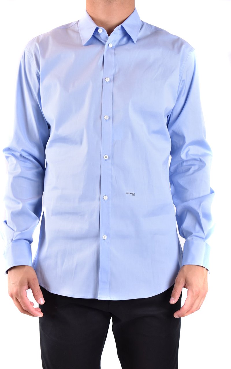 Dsquared2 Shirts Blue Blauw