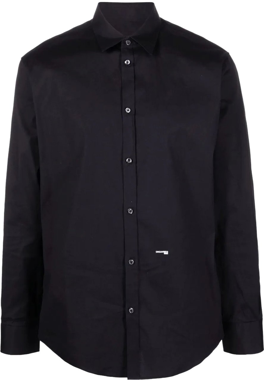 Dsquared2 camicia black Zwart