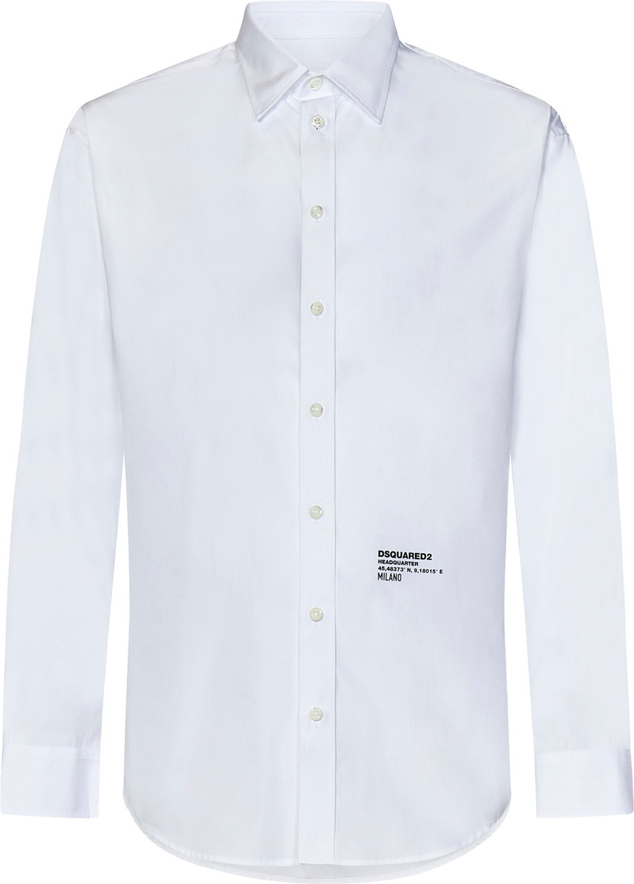 Dsquared2 Shirts White Wit