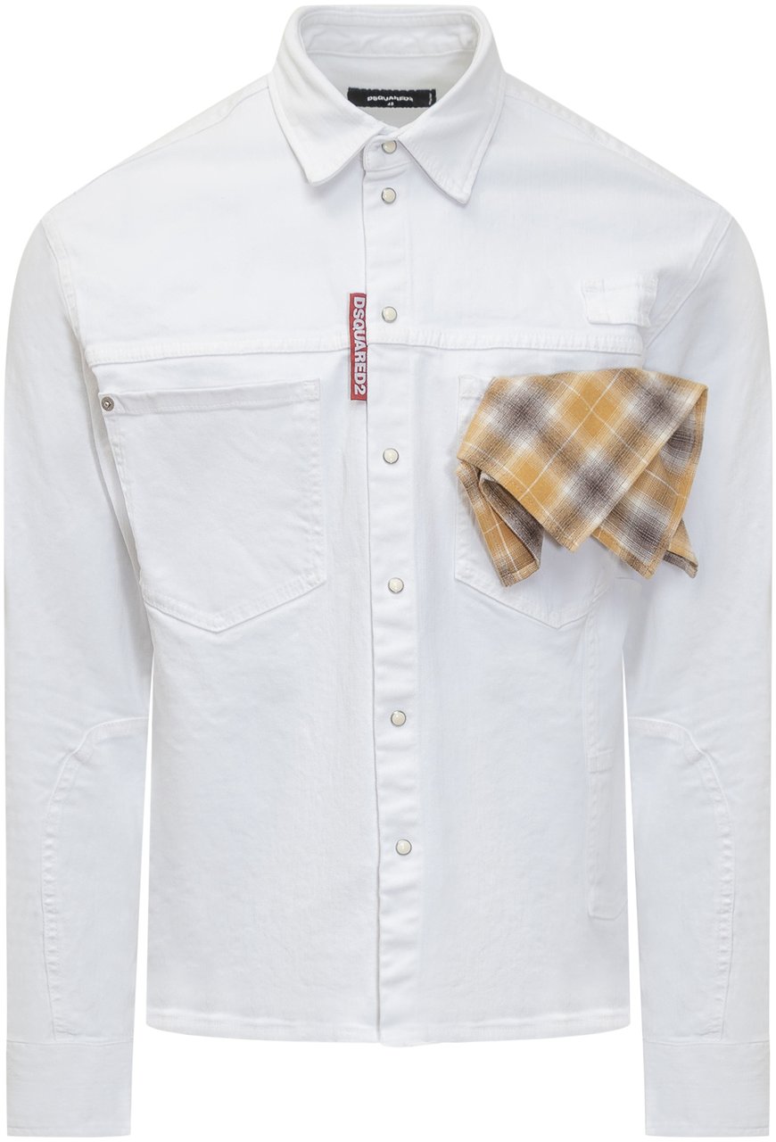 Dsquared2 Camicia Carpenter Wit