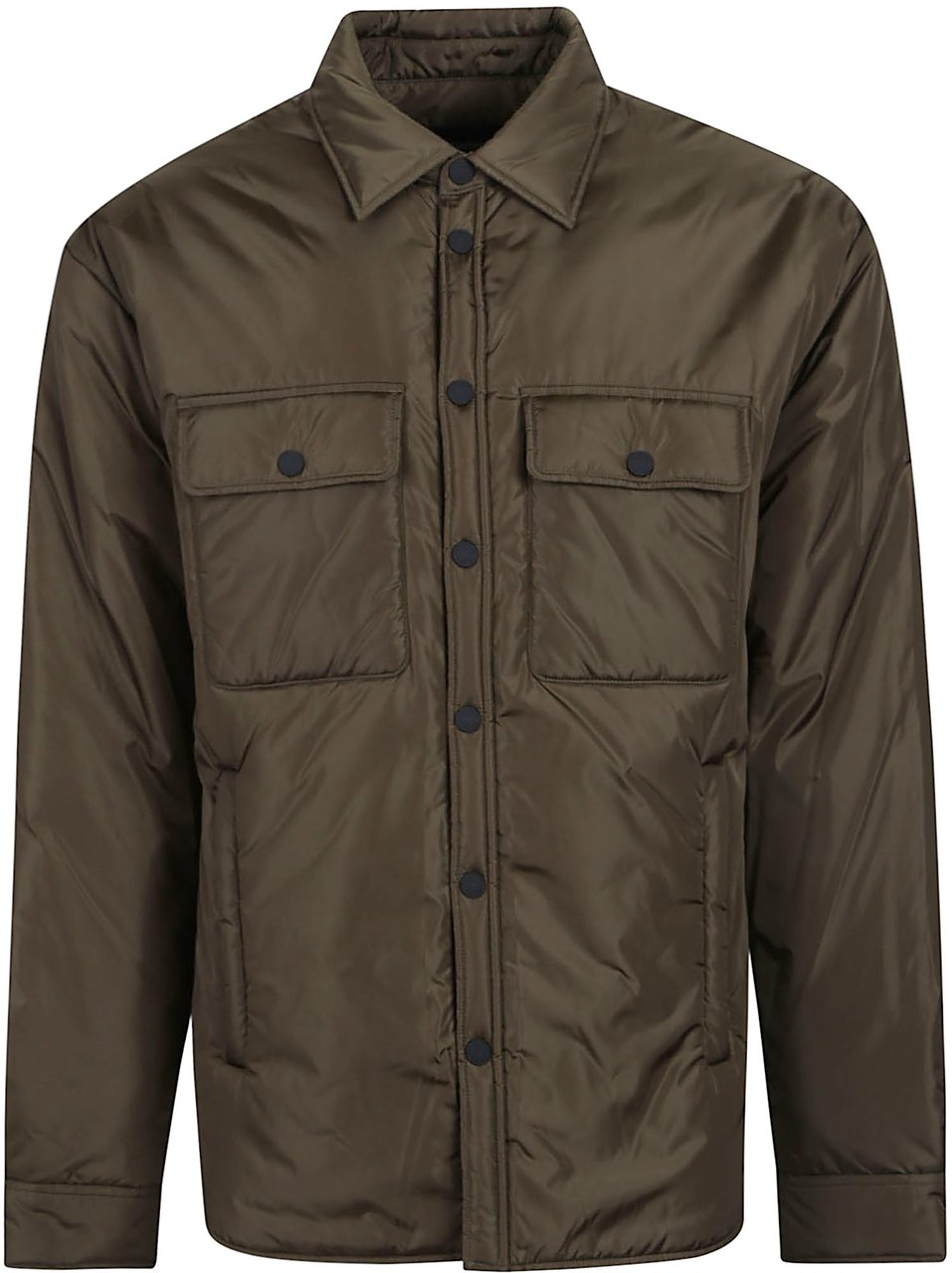 Dsquared2 Light Padded Shirt Jacket Green Groen