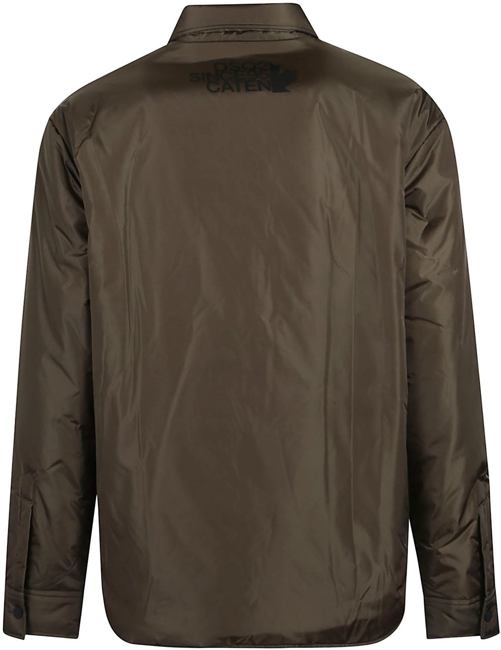 Dsquared2 Light Padded Shirt Jacket Green Groen