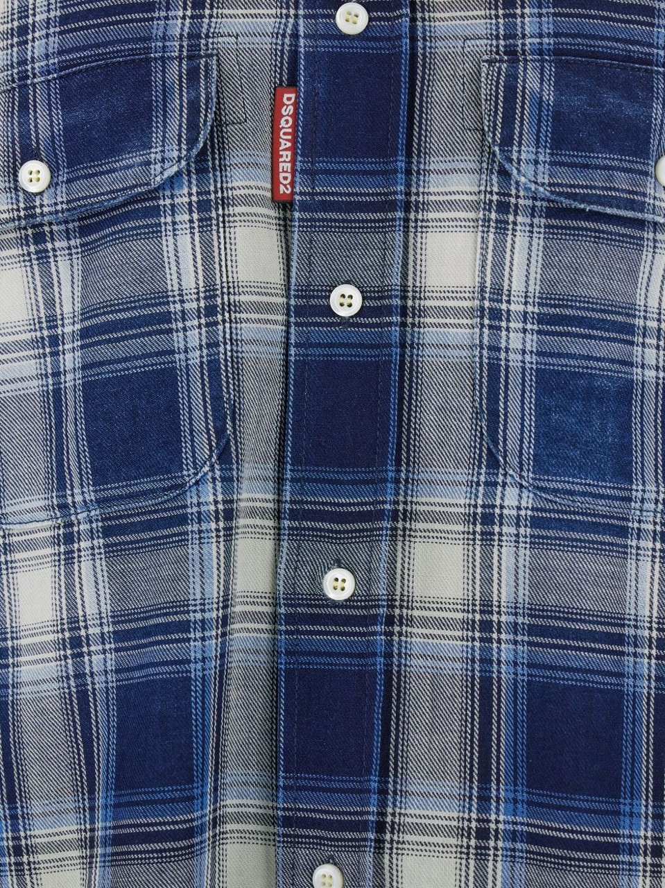 Dsquared2 Shirts Bleu Blauw