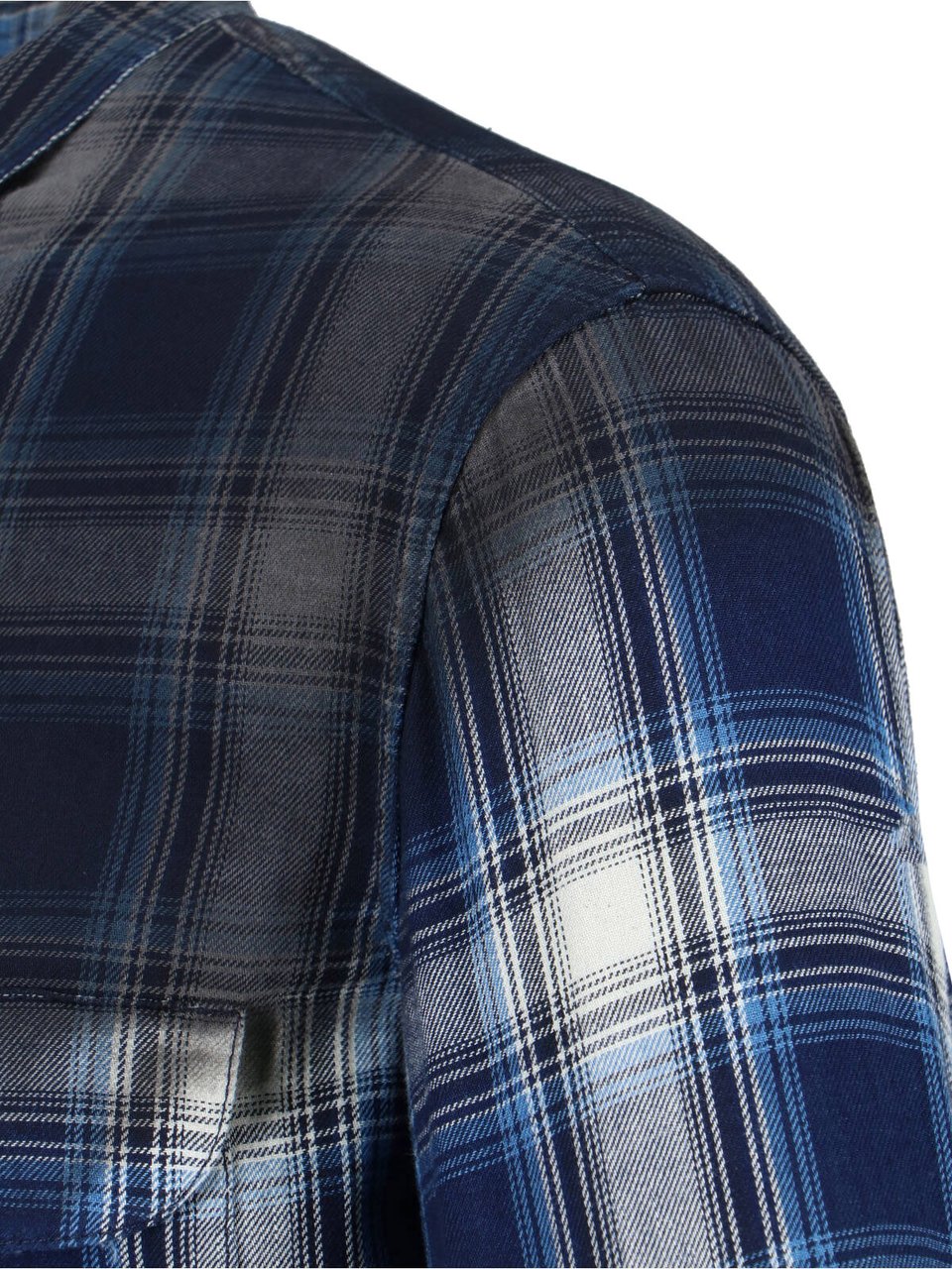 Dsquared2 Blue Checked Shirt Wit