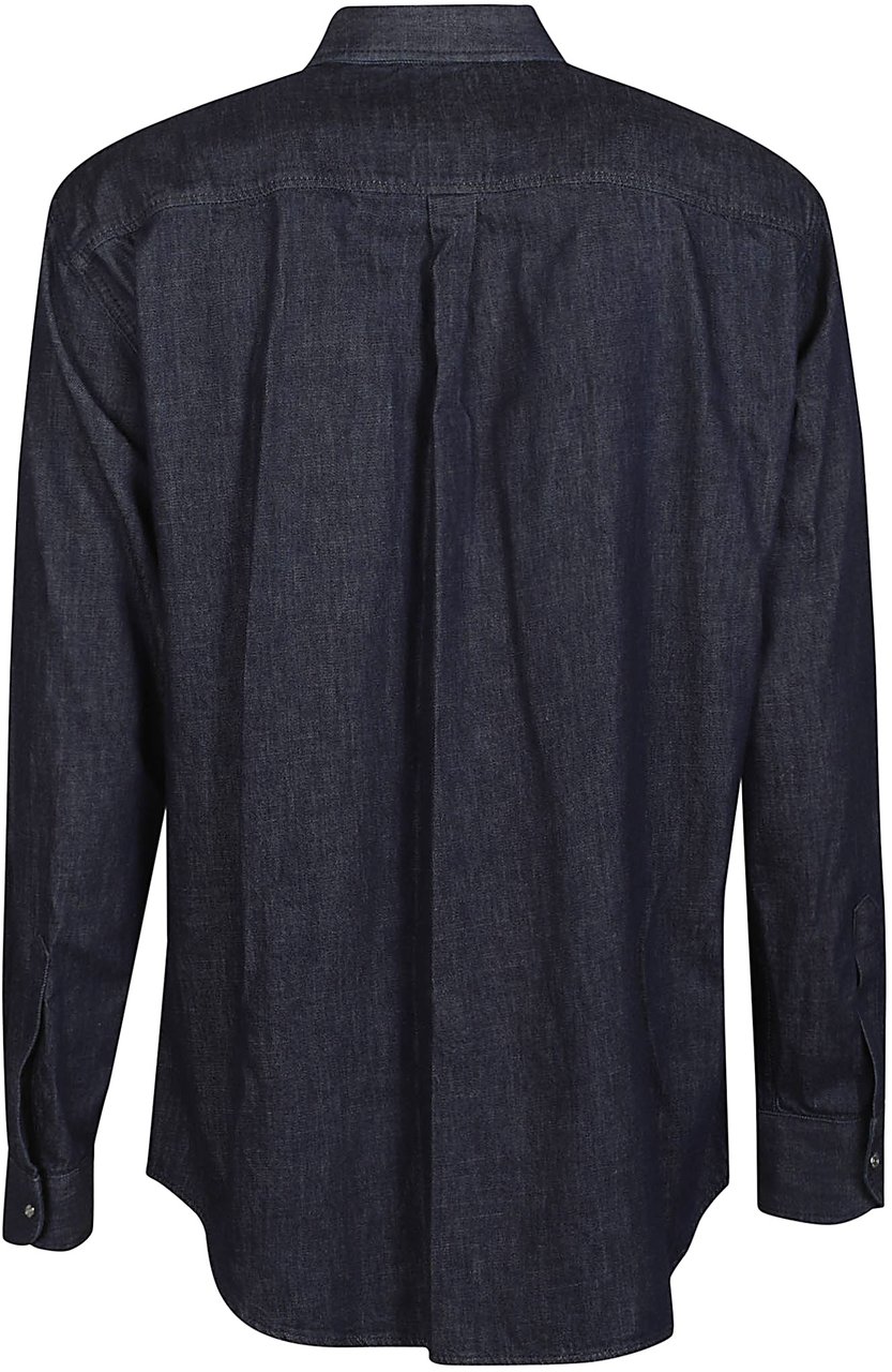Dsquared2 Biker Shirt Blue Blauw