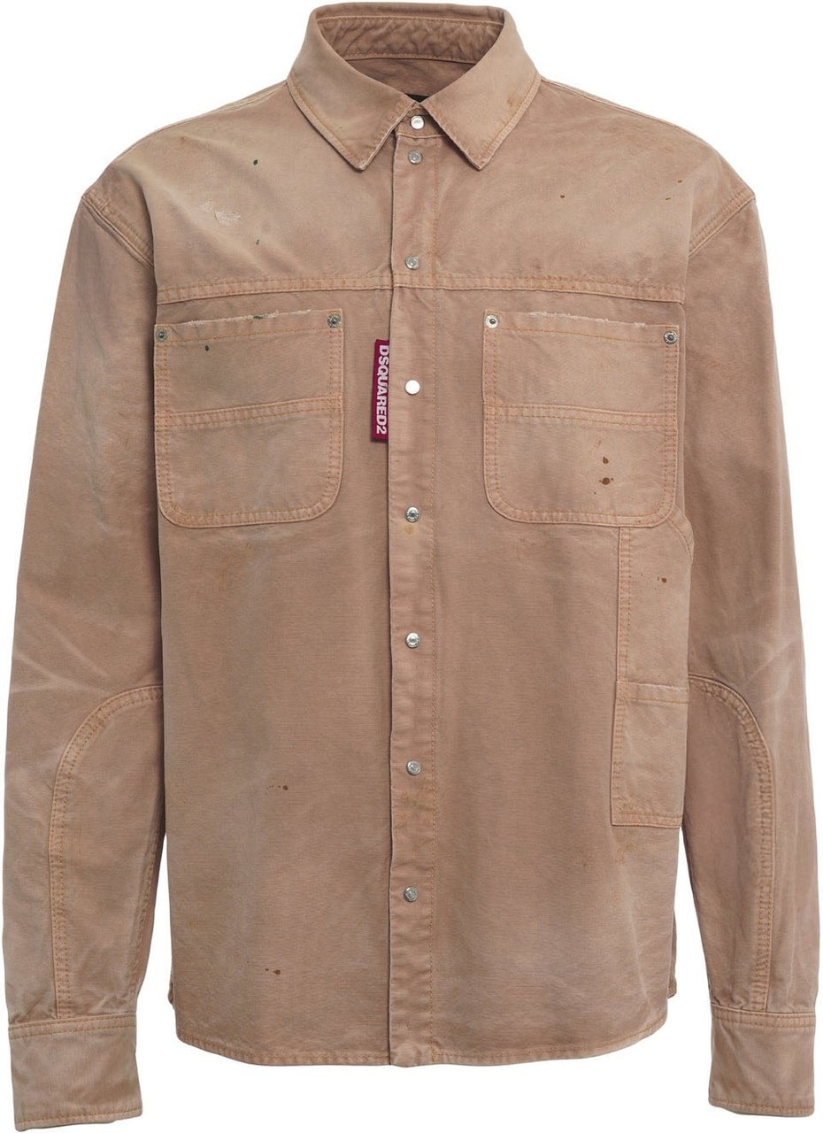 Dsquared2 Camicia carpenter Bruin