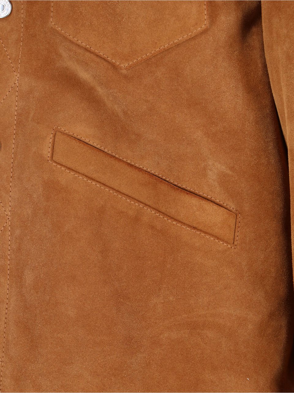Dsquared2 Structured Brown Jacket with Front Zipper Bruin