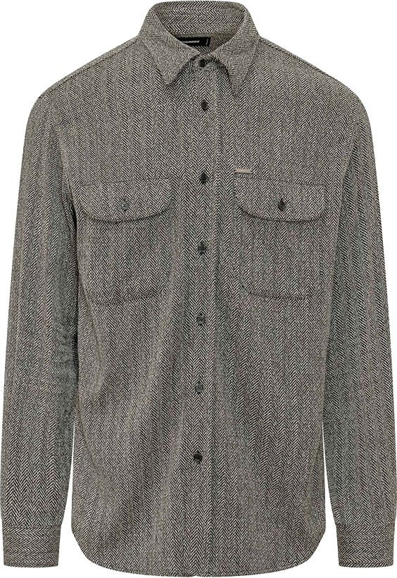 Dsquared2 Camicia con Tasche a Patta Grijs