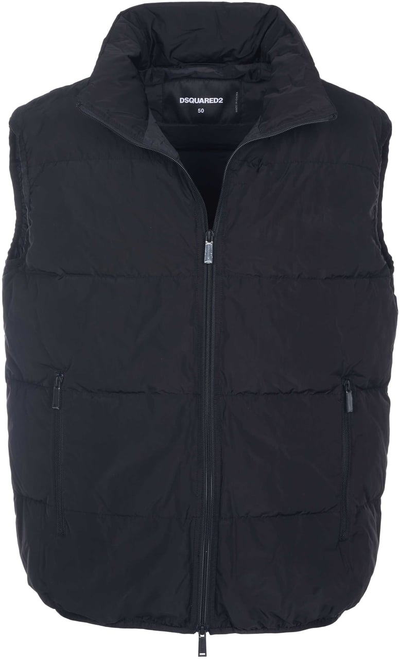 Dsquared2 Dsquared2 Weste ARROW PUFF schwarz Zwart