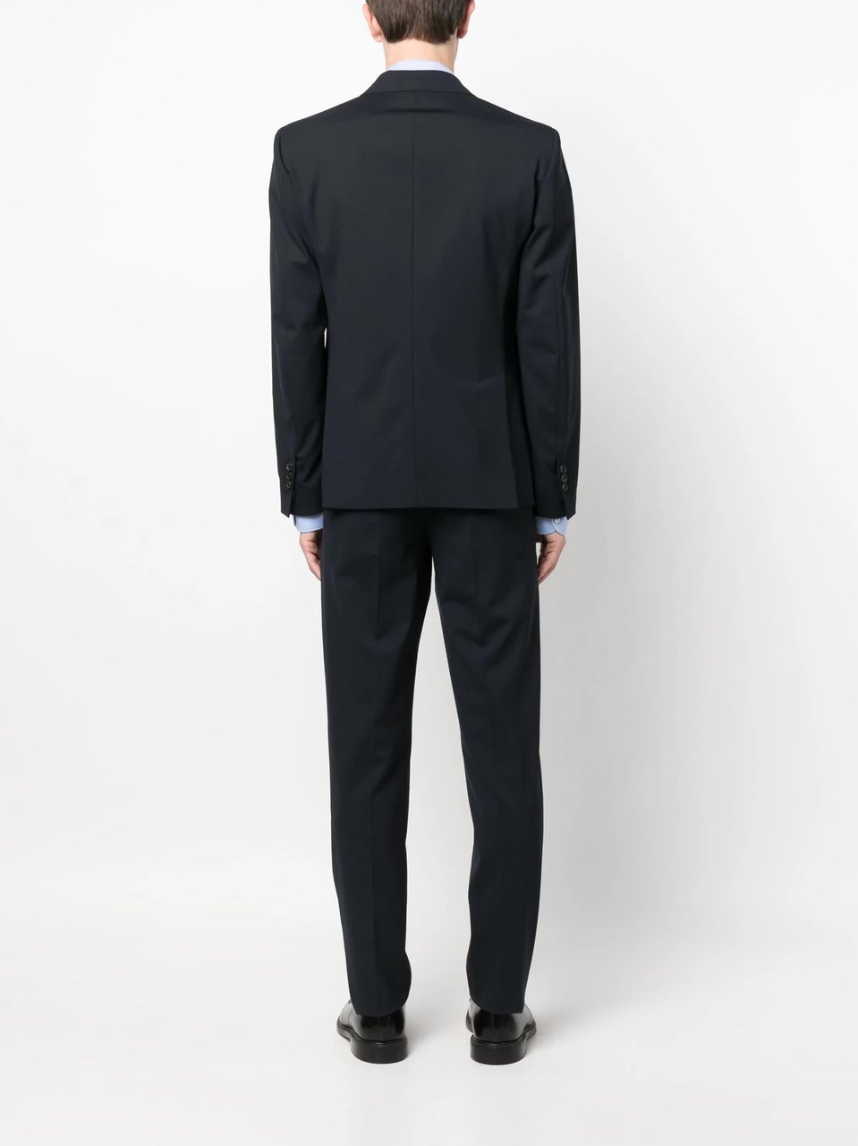 Dsquared2 Tailored Black Two-Piece Cotton Suit Zwart
