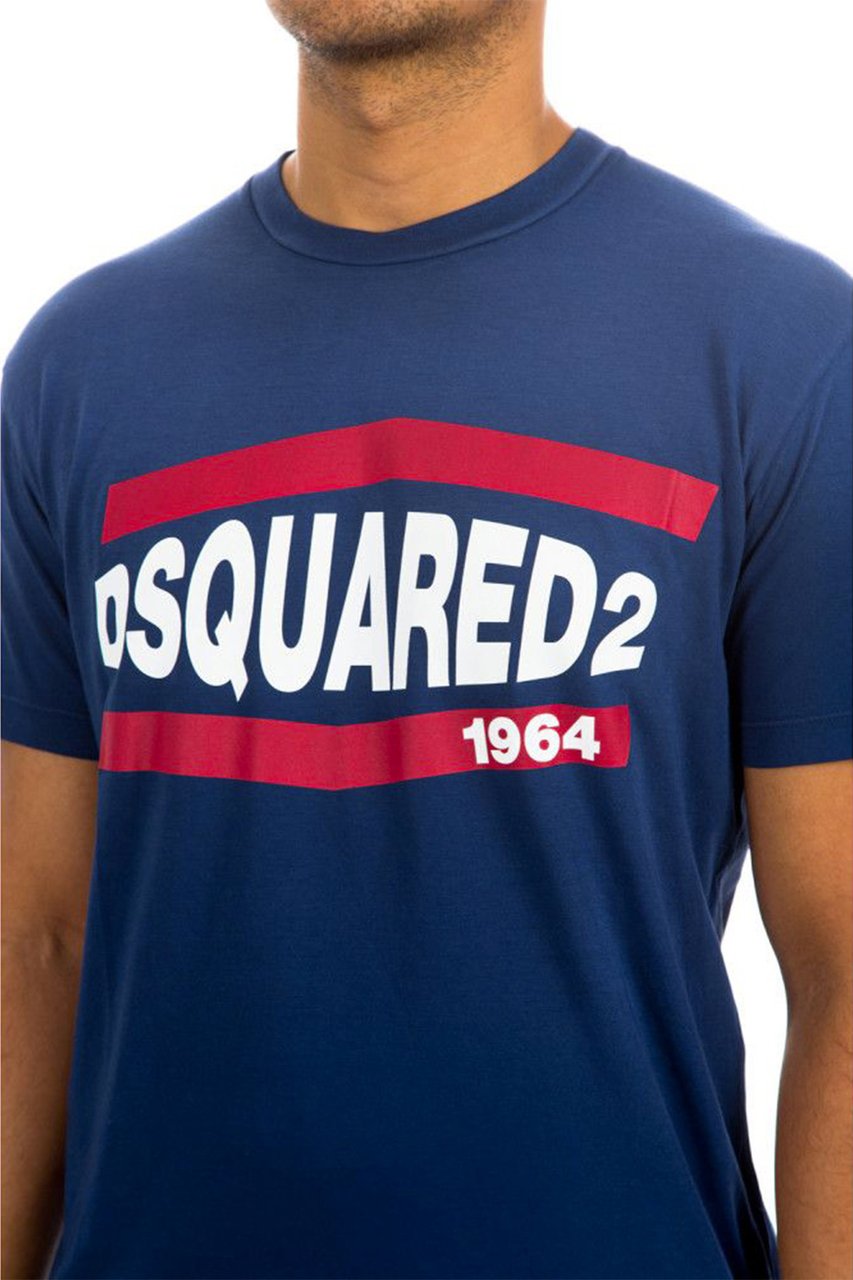 Dsquared2 T-shirt Blue Blauw