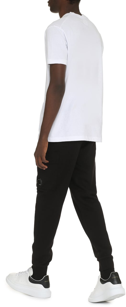 Dsquared2 Logo cotton t-shirt Wit