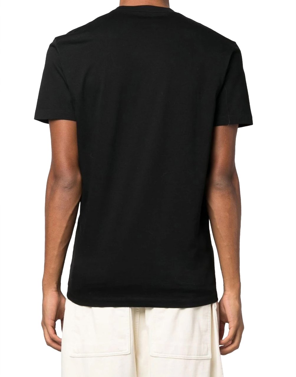 Dsquared2 Surf Board Logo T-shirt Zwart