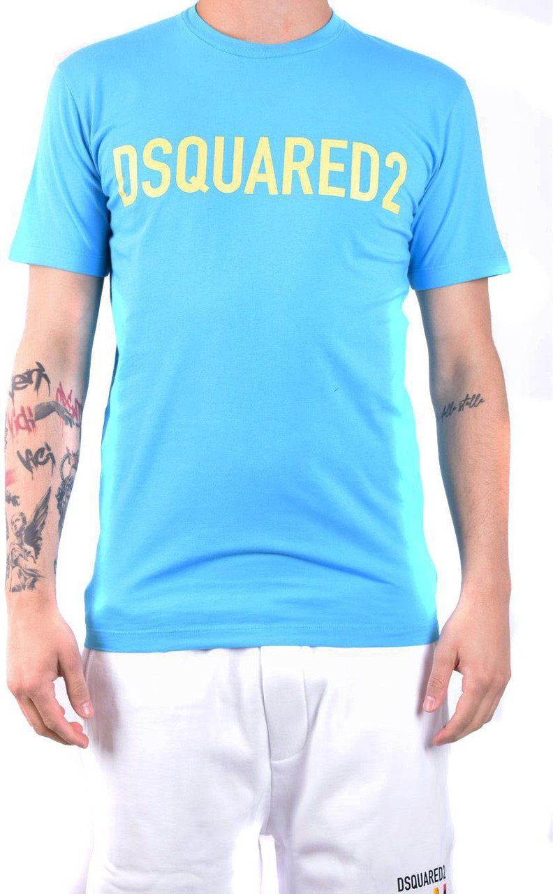 Dsquared2 T-shirts Blue Blauw