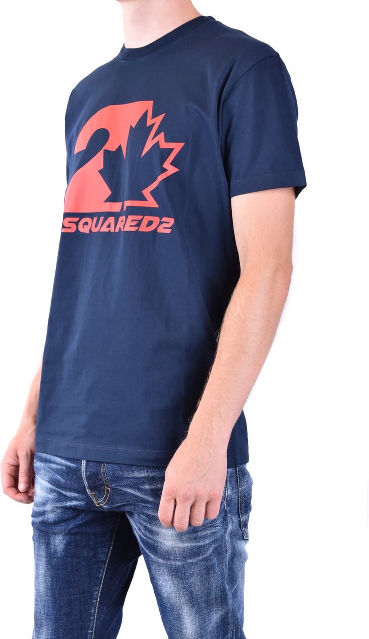 Dsquared2 T-shirts Cyan Cyaan