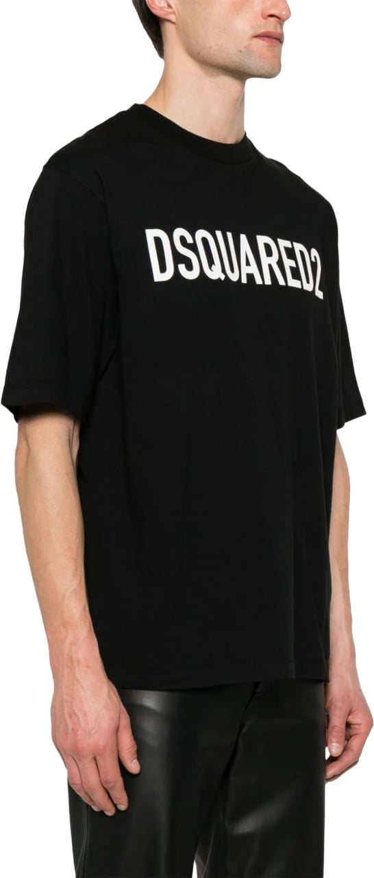Dsquared2 T-Shirts And Polos Black Zwart