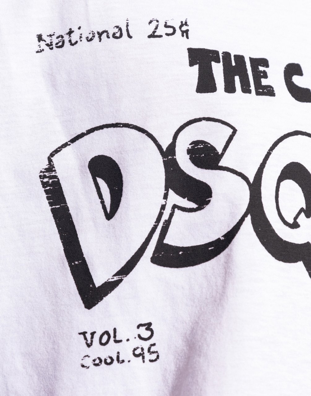 Dsquared2 Skater Fit Canadian Village Logo T-shirt Wit