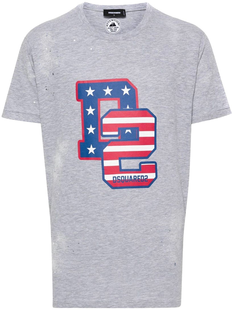 Dsquared2 T-shirts Gray Grijs