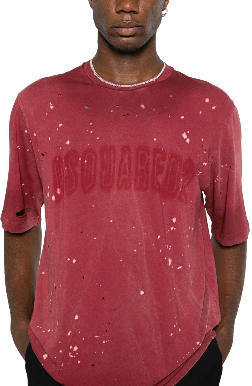 Dsquared2 T-Shirts And Polos Red Rood