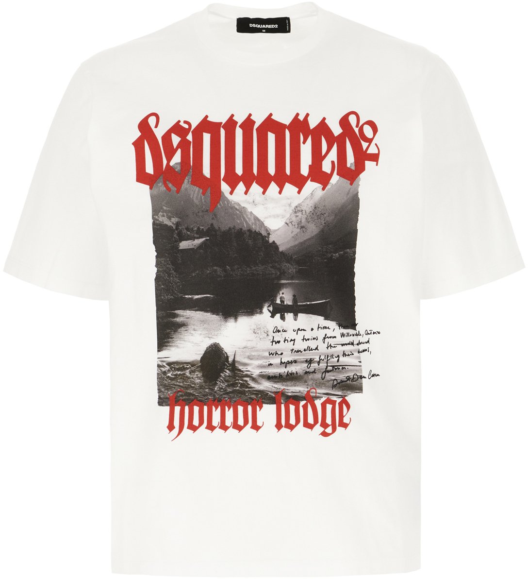 Dsquared2 Dsquared2 White cotton t-shirt Wit